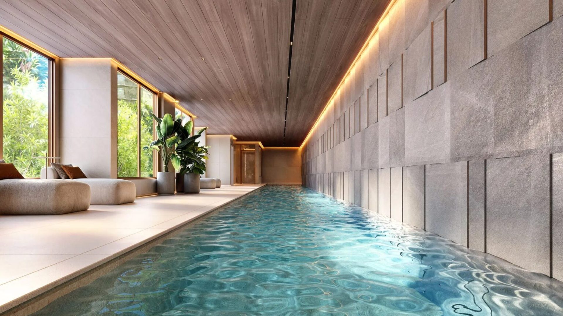 Ilustração Artística - Piscina indoor Climatizada de 25M_0